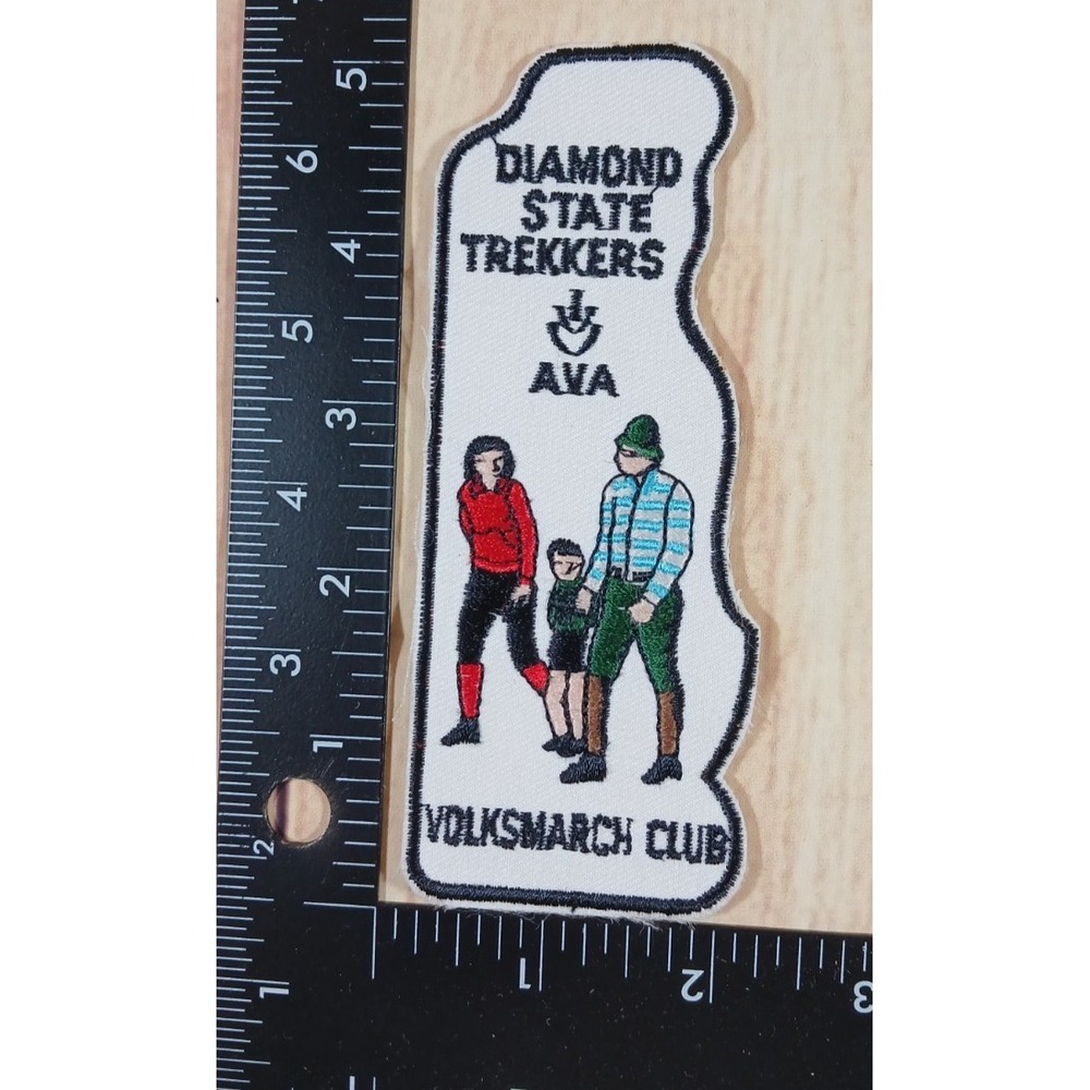 DIAMOND STATE TREKKERS AVA VOLKSMARCH CLUB PATCH COLLECTIBLE
